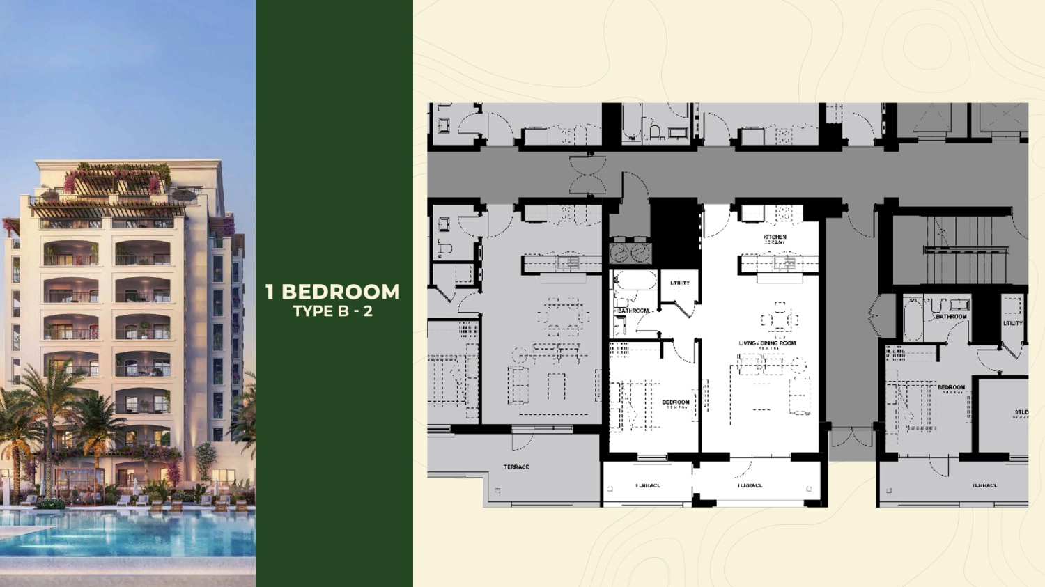 1 BR - Type A